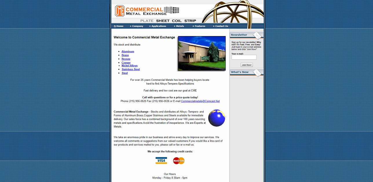 Commercial Metal Exchange