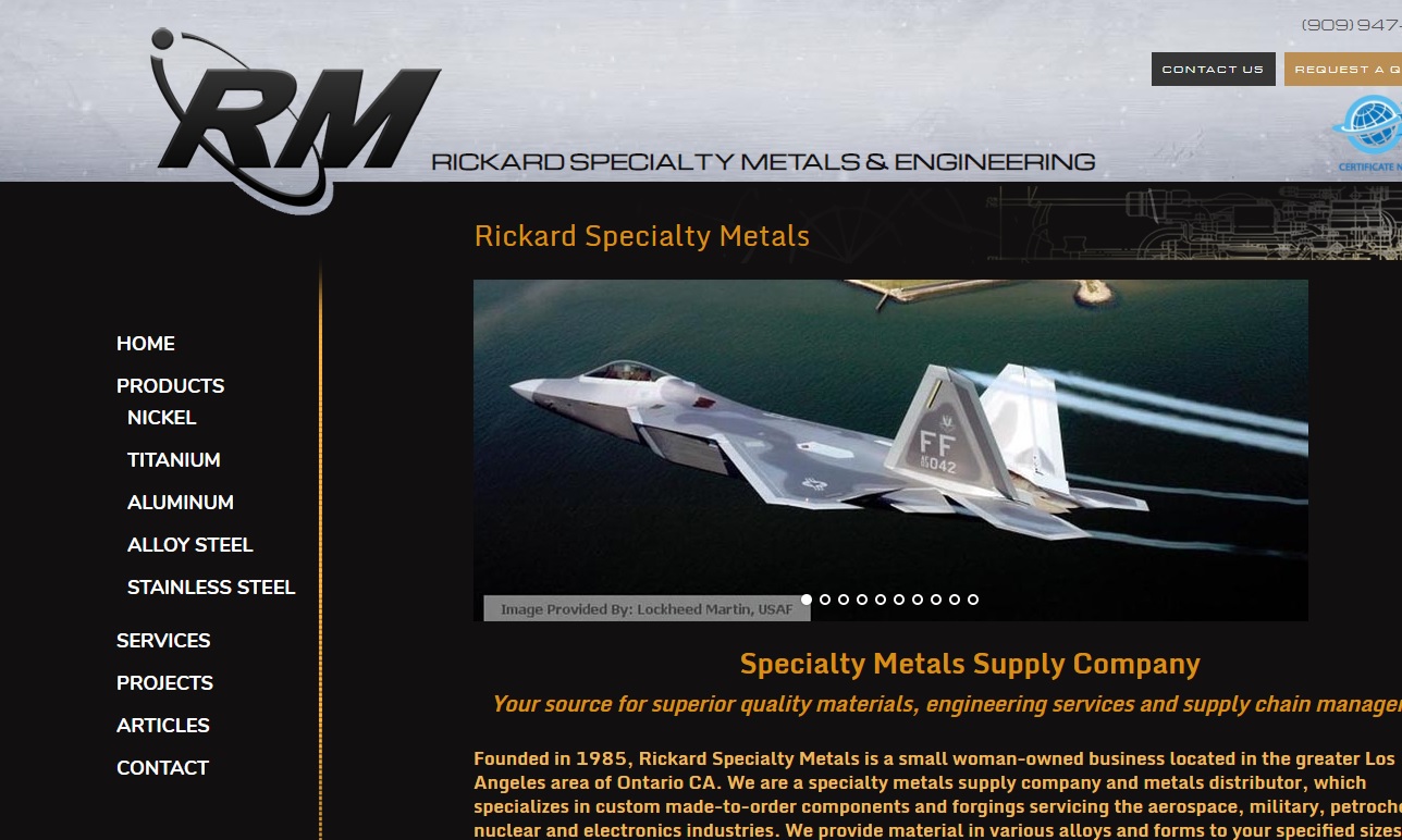 Rickard Specialty Metals & Engineering