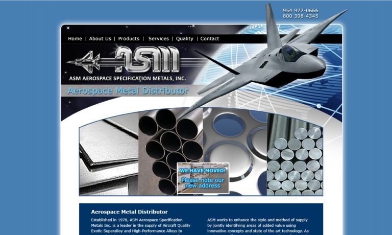 ASM Aerospace Specification Metals, Inc.