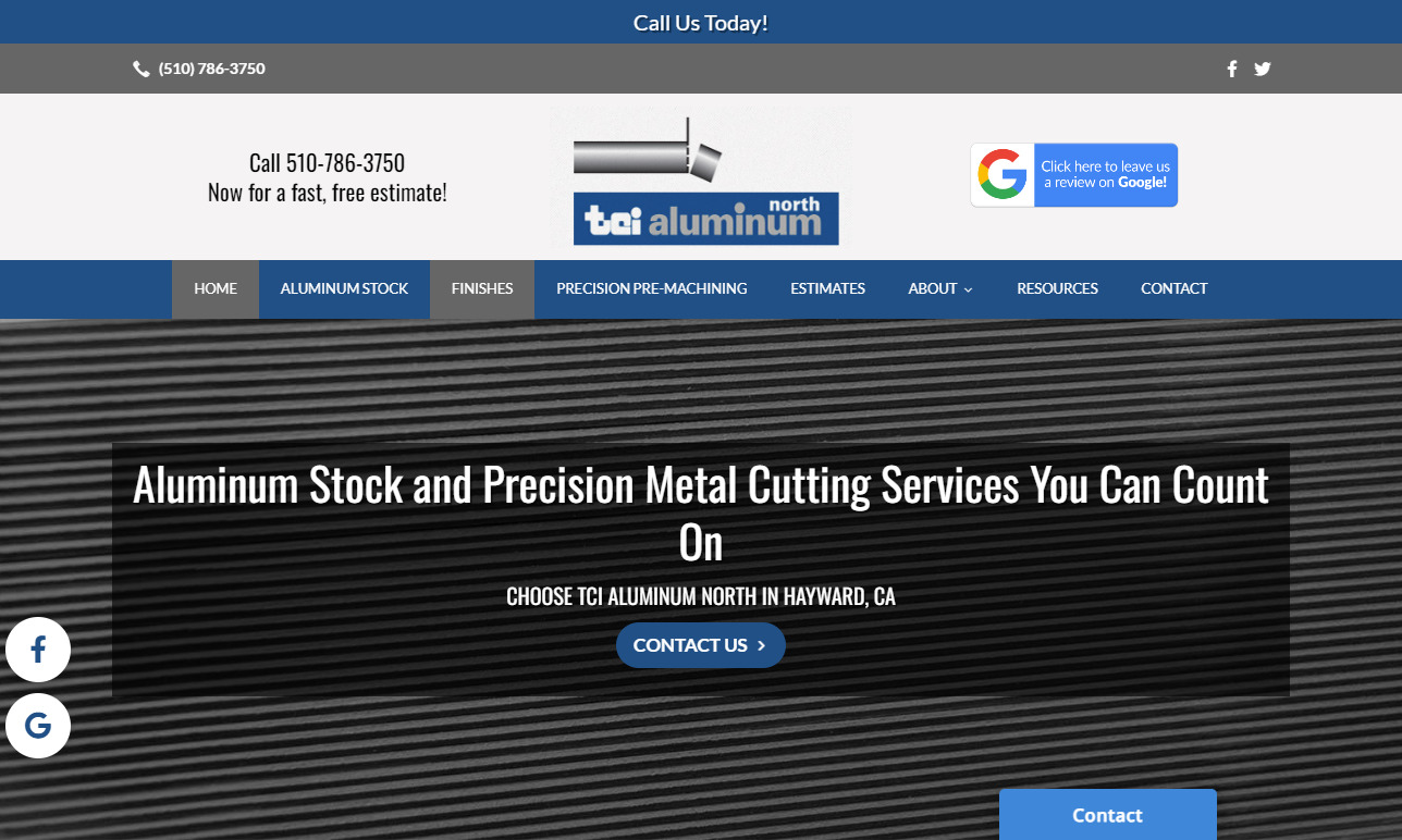 TCI Aluminum Aluminum